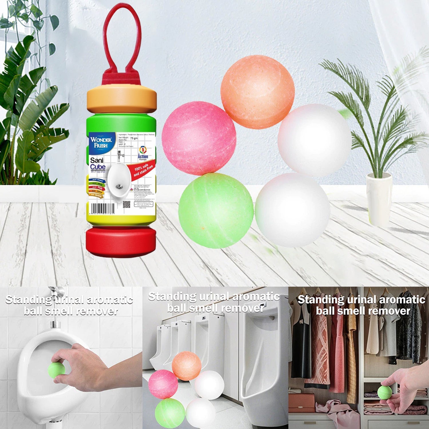 6286 Urinal Cubes | Sani Cubes | Bathroom Freshener Fragrance Blocks, Air Freshener for Bathroom, Toilet, Shoe Rack, etc. Long-Lasting Fragrance DeoDap 6286 Urinal Cubes | Sani Cubes | Bathroom Freshener Fragrance Blocks, Air Freshener for Bathroom, Toilet, Shoe Rack, etc. Long-Lasting Fragrance DeoDap